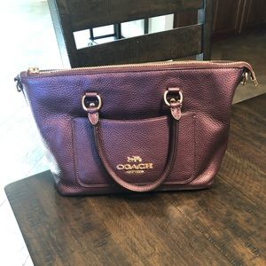 Raspberry Color Coach Purse